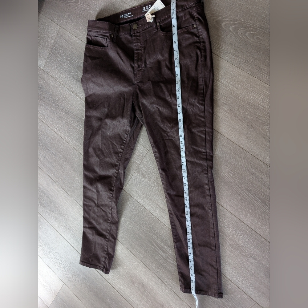 Nwt a.n.a - Women's Brown Pants - Picture 3 of 9